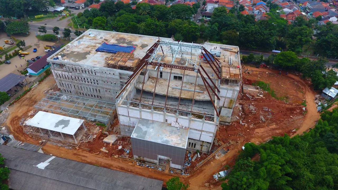 Gedung DPRD Kota Tangerang Selatan · Bangunan & Fasilitas · Puspitek, Tangerang Selatan
