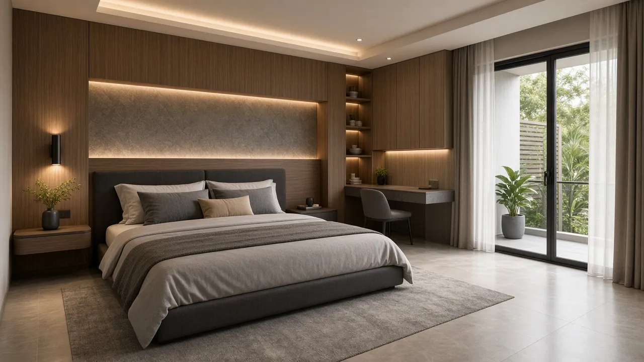 Kamar Utama Kontemporer