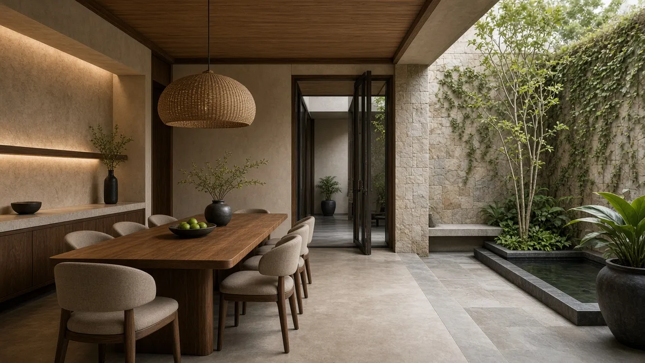 Ruang Makan Courtyard