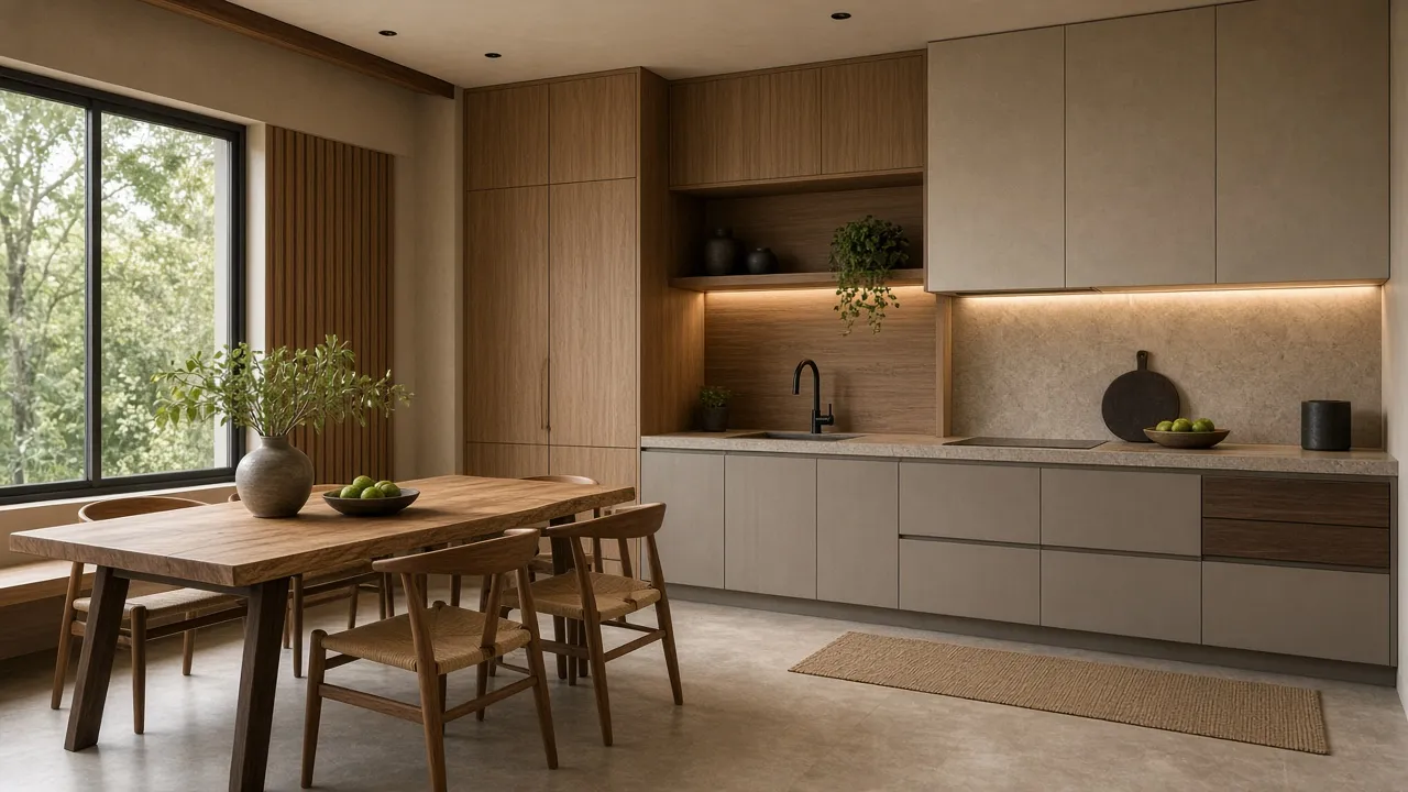 Dapur Japandi Modern