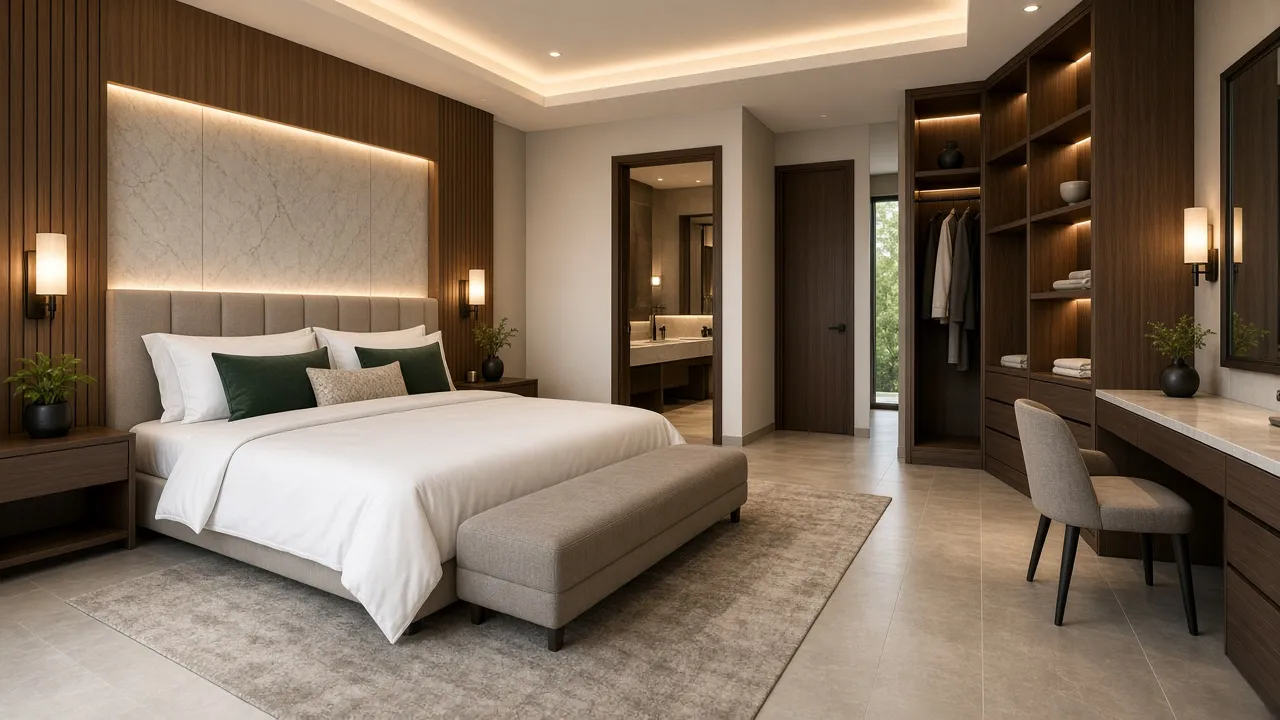Kamar Utama Lengkap
